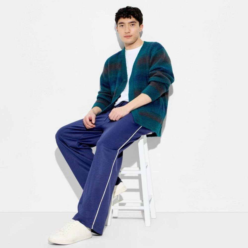 Men's Baggy Fit Track Pants - Original Use Blue L